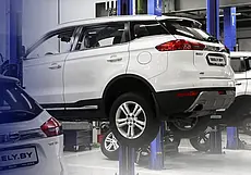 Geely приостановила выпуск машин на заводе в Беларуси