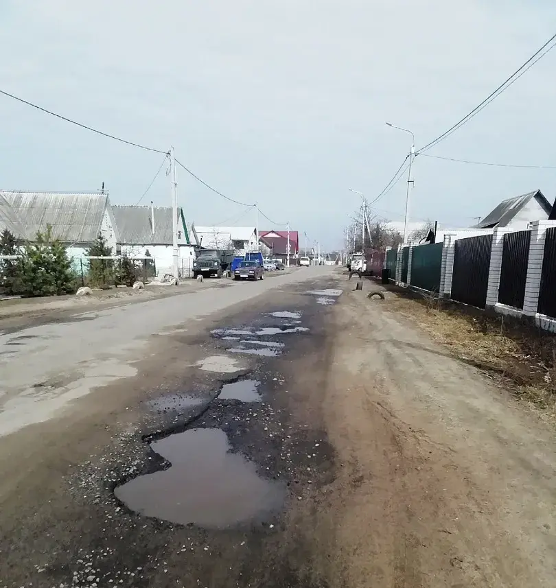Могилев. Гребенево. Состояние дорог. 25.03.2022