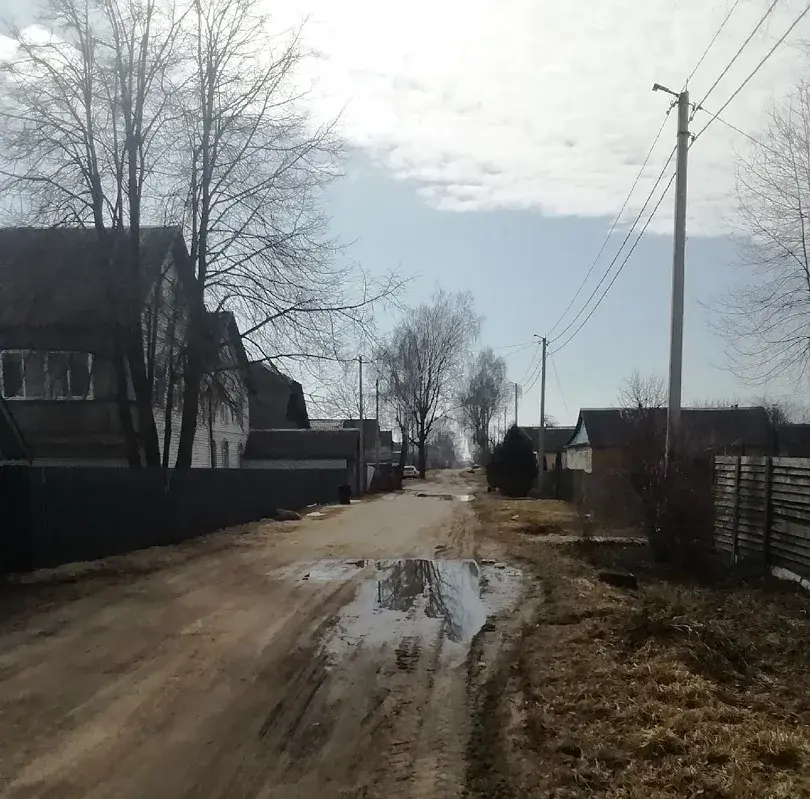 Могилев. Гребенево. Состояние дорог. 25.03.2022