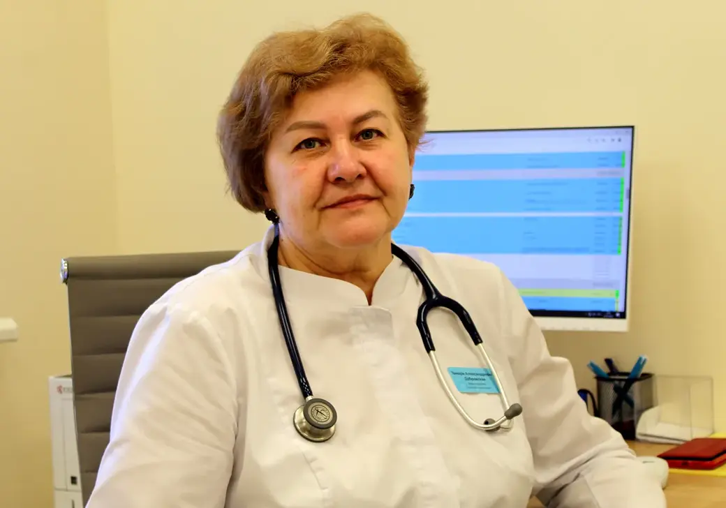 Врач-терапевт медцентра «А-Клиника» Могилева Тамара Дубровская.