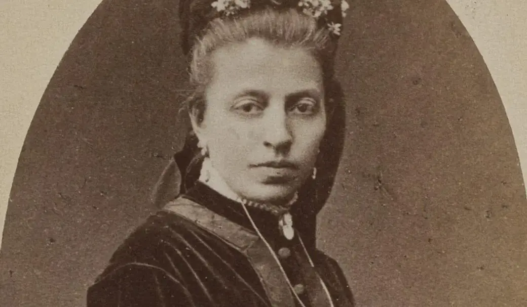 Элиза Ожешко. Портрет конца 19 века. Находится в музее Ожешко в Гродно