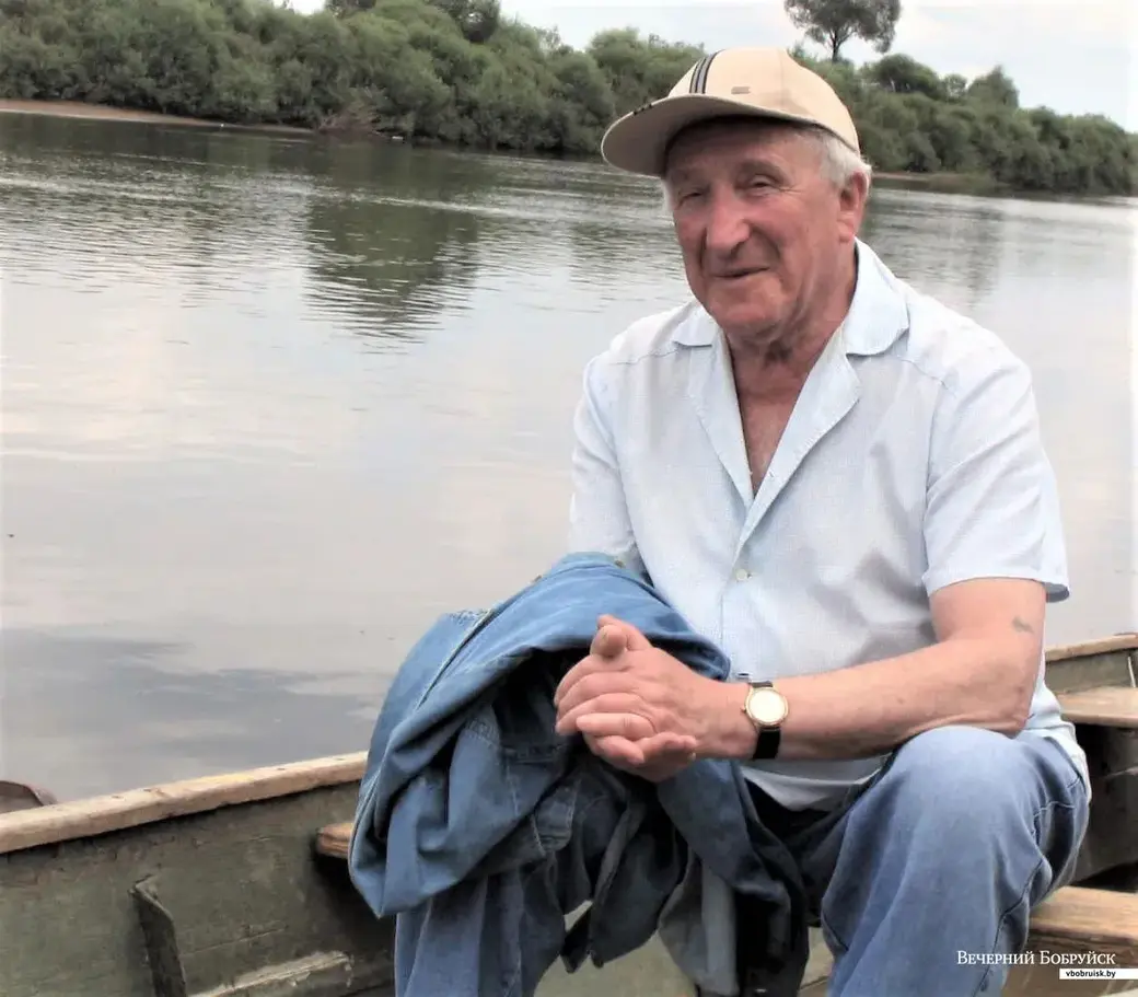 Абрам Рабкин летом любил бывать в Стрешине, поселке на Днепре, где ему так хорошо и отдыхалось, и работалось. Фото: Валентин Сысой, из архива «ВБ»