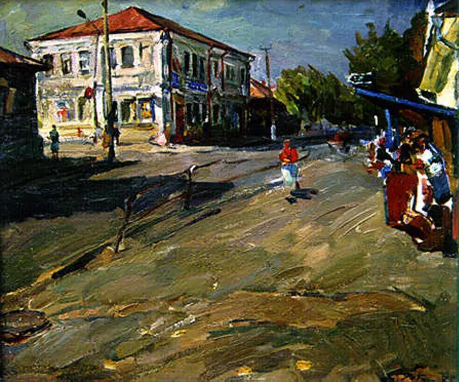 Абрам Рабкин «Кинотеатр «Пролетарий» 1975»