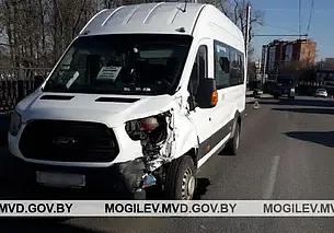 В автоаварии на улице Первомайская в Могилеве пострадали женщина и ребенок