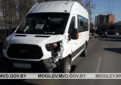 В автоаварии на улице Первомайская в Могилеве пострадали женщина и ребенок