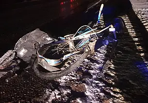 В Шкловском районе «Mercedes-Benz» сбил велосипедиста