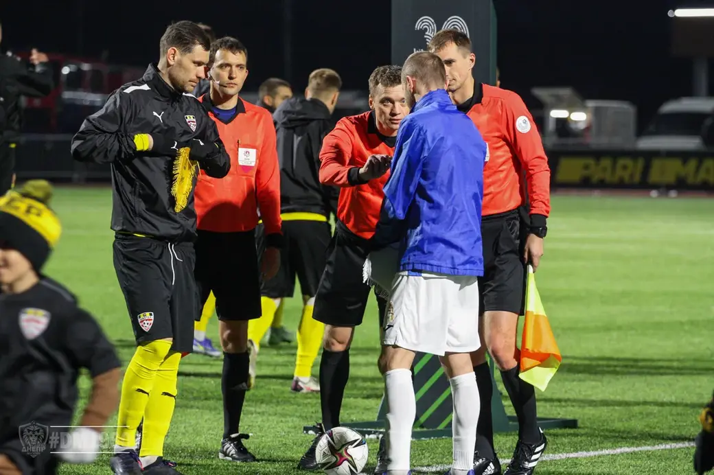 Солигорский «Шахтер» у себя дома разгромил могилевский «Днепр». Фото: пресс-служба ФК Днепр. 03.04.2022