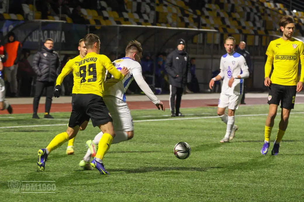 Солигорский «Шахтер» у себя дома разгромил могилевский «Днепр». Фото: пресс-служба ФК Днепр. 03.04.2022