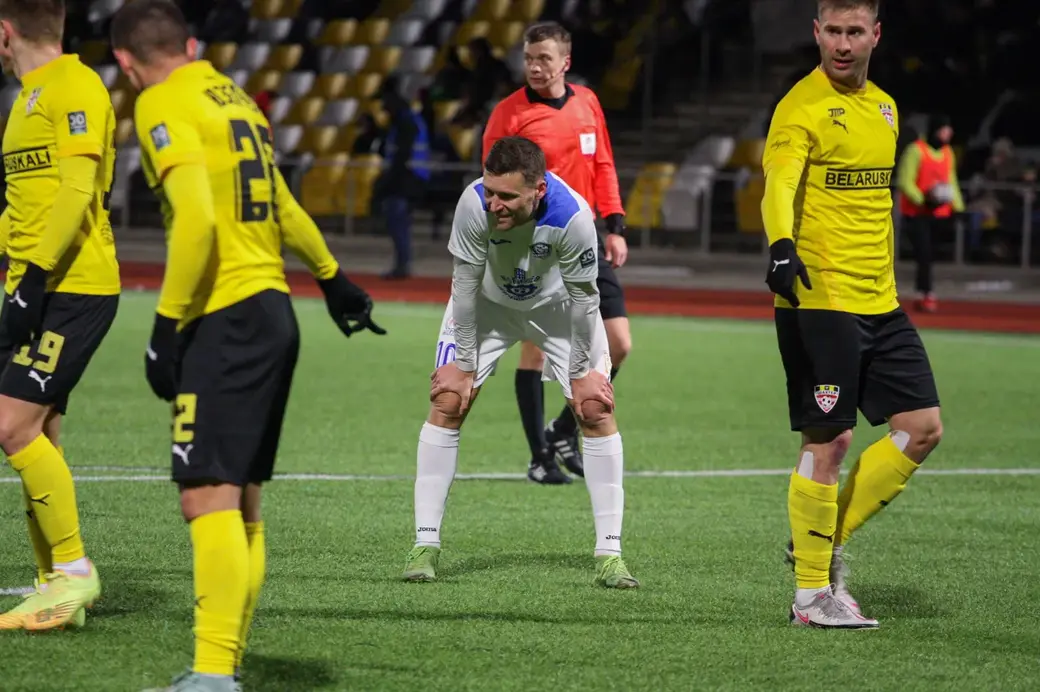 Солигорский «Шахтер» у себя дома разгромил могилевский «Днепр». Фото: пресс-служба ФК Днепр. 03.04.2022