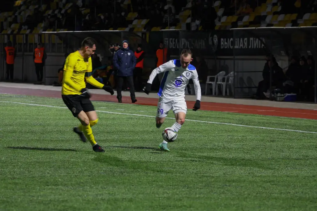 Солигорский «Шахтер» у себя дома разгромил могилевский «Днепр». Фото: пресс-служба ФК Днепр. 03.04.2022