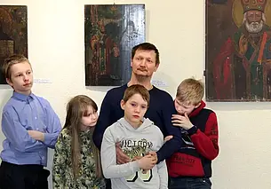 В Могилеве открылась выставка икон и картин с изображением святынь Беларуси