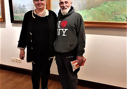 «Петербургский Ван Гог» не забывает о родном Могилеве