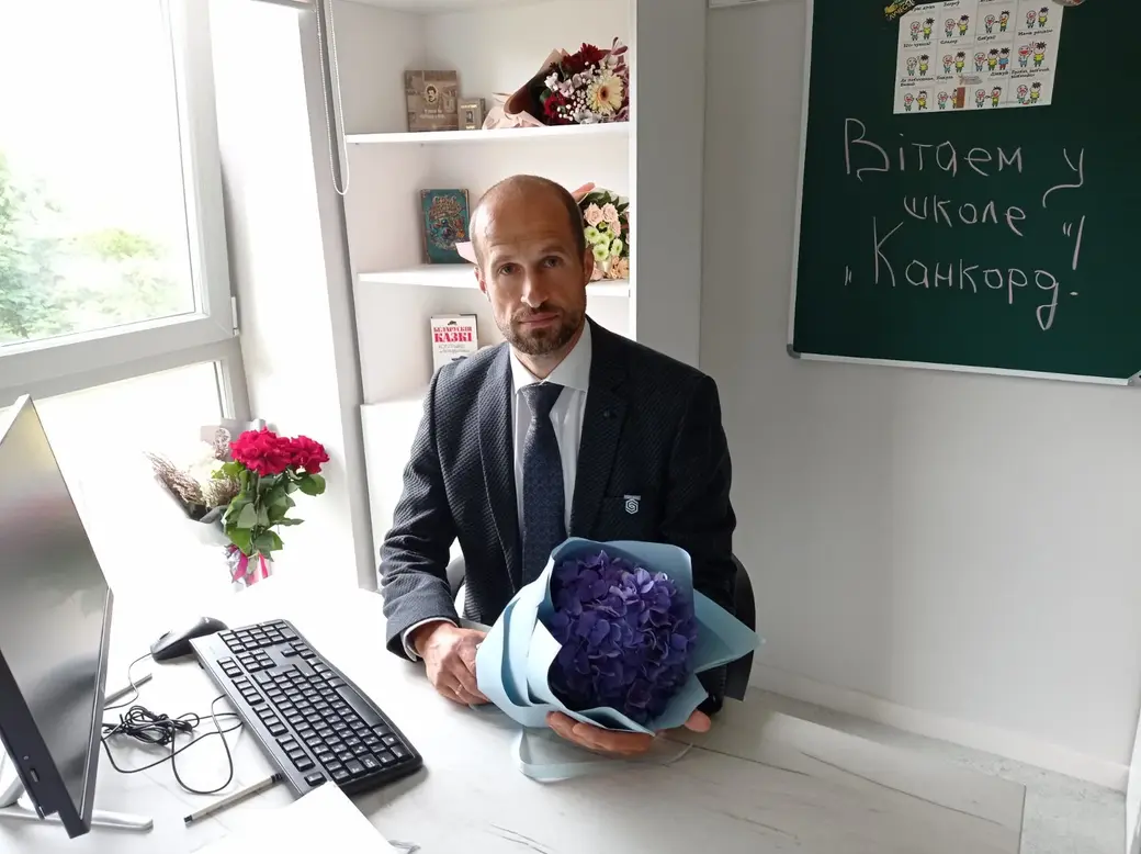 Юрась Каласоўскі. Куды бяжыць настаўнік беларускай мовы? Фота з архіву героя матэрыяла