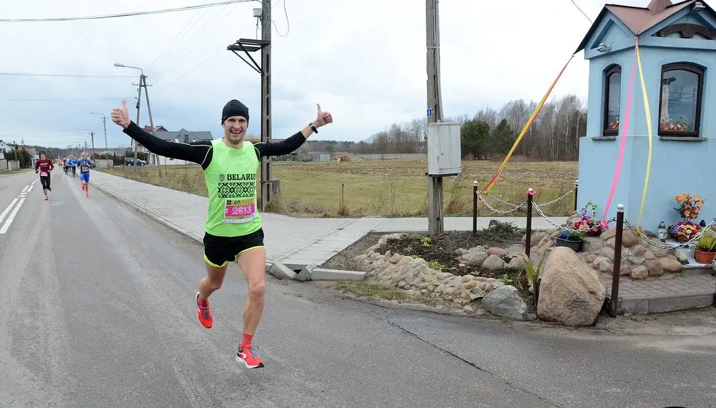 Юрась Каласоўскі. Куды бяжыць настаўнік беларускай мовы? Фота з архіву героя матэрыяла