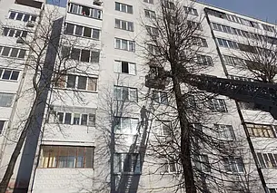 В Могилеве по переулку Гоголя горела квартира. Никто не пострадал.