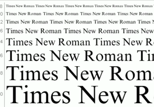 Россиянам и белорусам стали недоступны шрифты Times New Roman и Arial