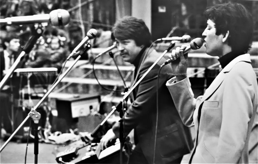 Александр Шабалин и Жанна Волкова.