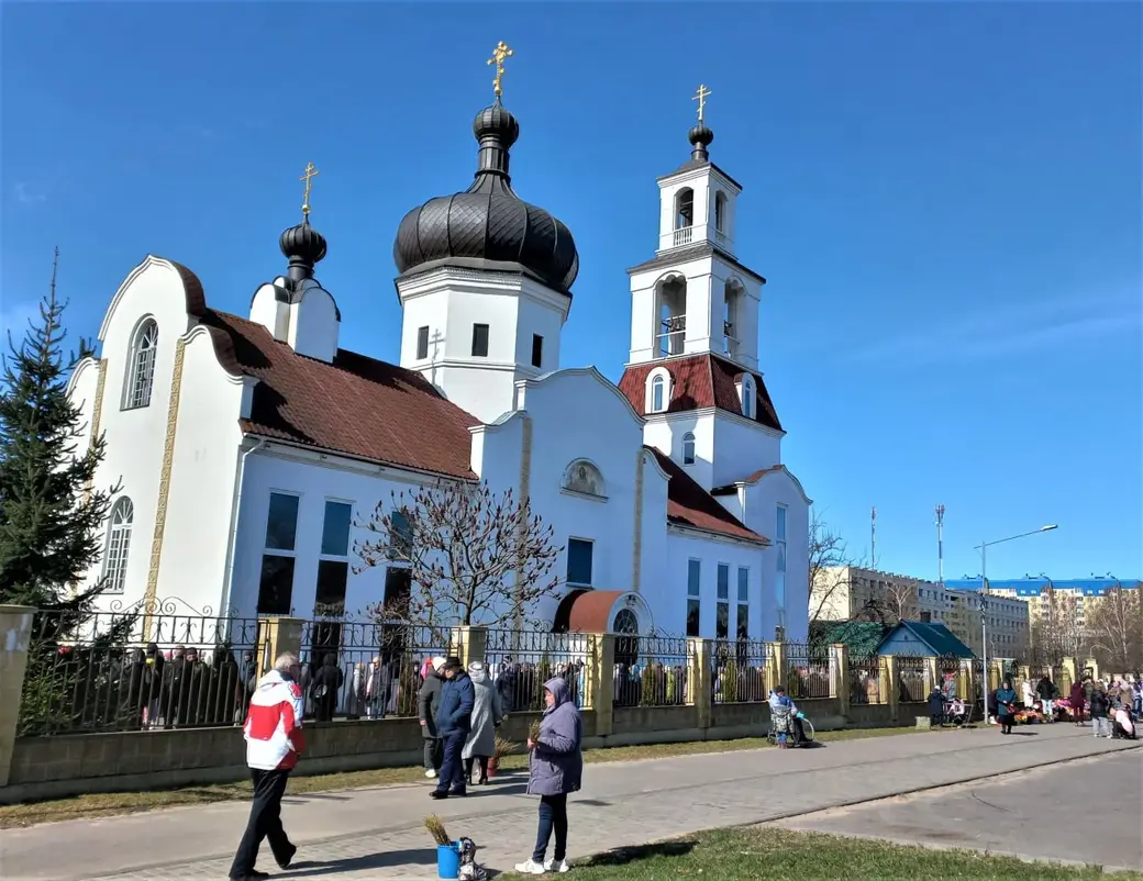 17.04.2022 г. Могилев, храм Иконы Божией Матери Всецарица