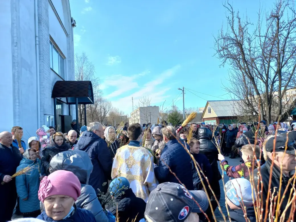 17.04.2022 г. Могилев, храм Иконы Божией Матери Всецарица