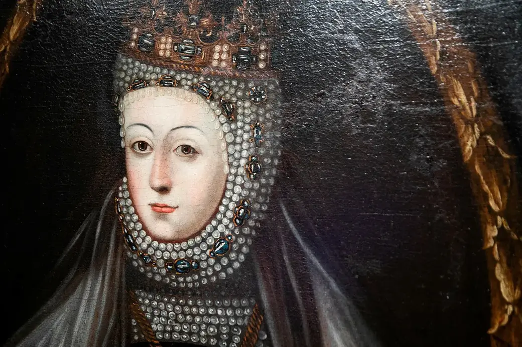 Баррбара Радзивил. Картина середины 16 века. Фото: medievalbeads.com/
