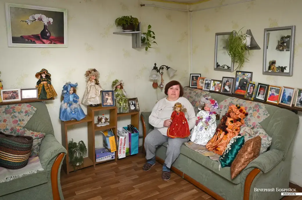 21.04.2022. Бобруйск. Мастерица Наталья Гусак и ее куклы