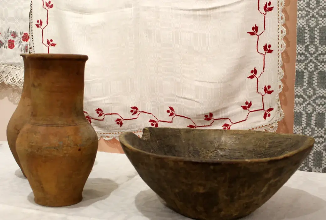 22.04.2022 год. Могилев. Этнографический музей. Выставка скатертей.