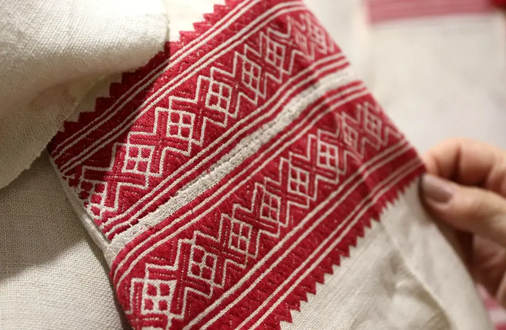 22.04.2022 год. Могилев. Этнографический музей. Выставка скатертей.