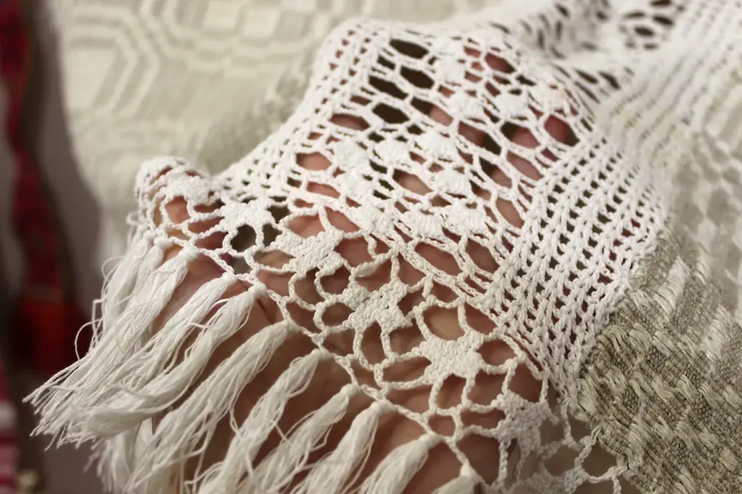 22.04.2022 год. Могилев. Этнографический музей. Выставка скатертей.