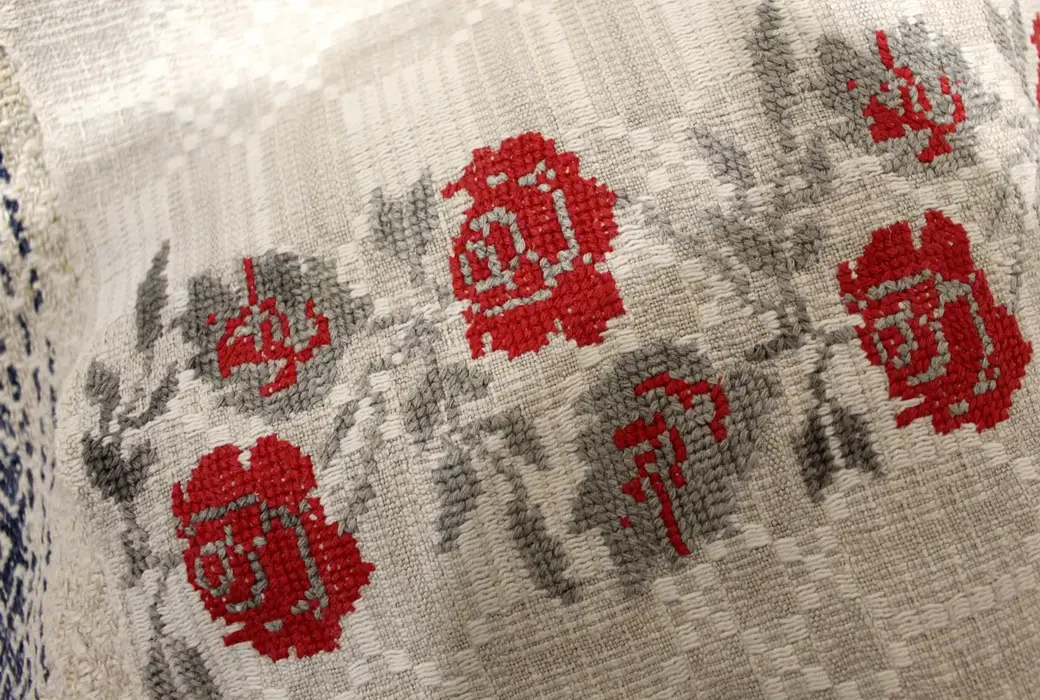 22.04.2022 год. Могилев. Этнографический музей. Выставка скатертей.