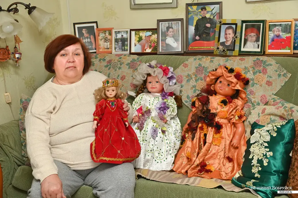 21.04.2022. Бобруйск. Мастерица Наталья Гусак и ее куклы