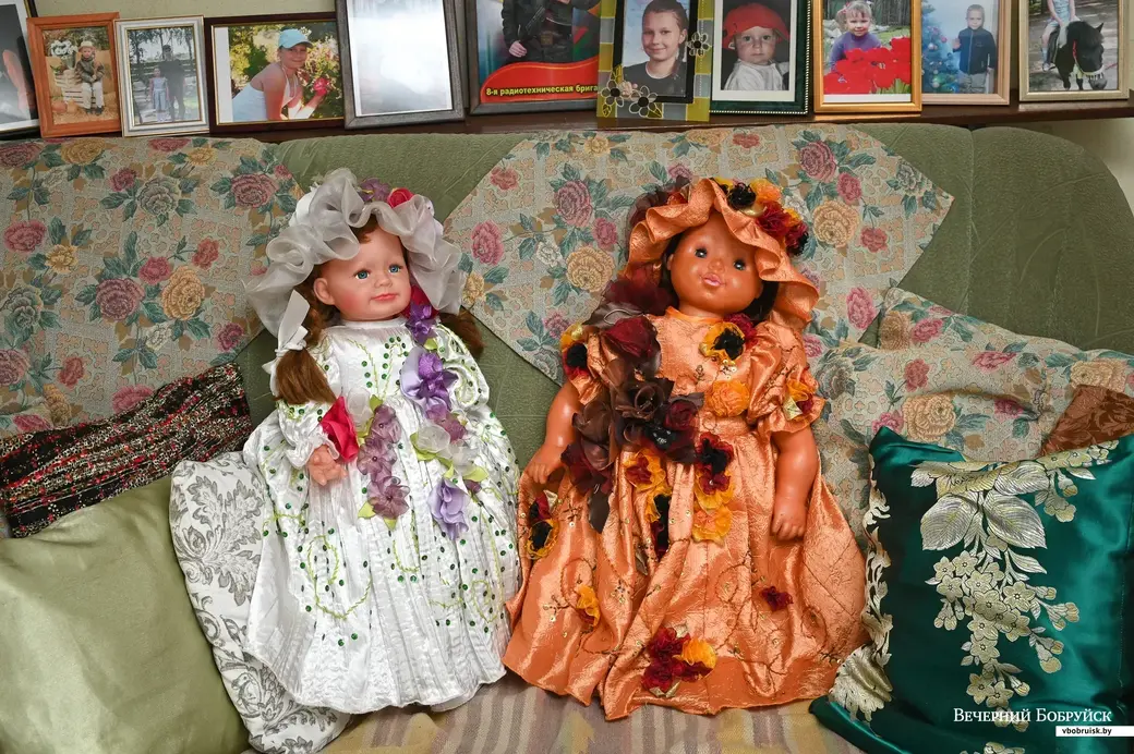 21.04.2022. Бобруйск. Мастерица Наталья Гусак и ее куклы