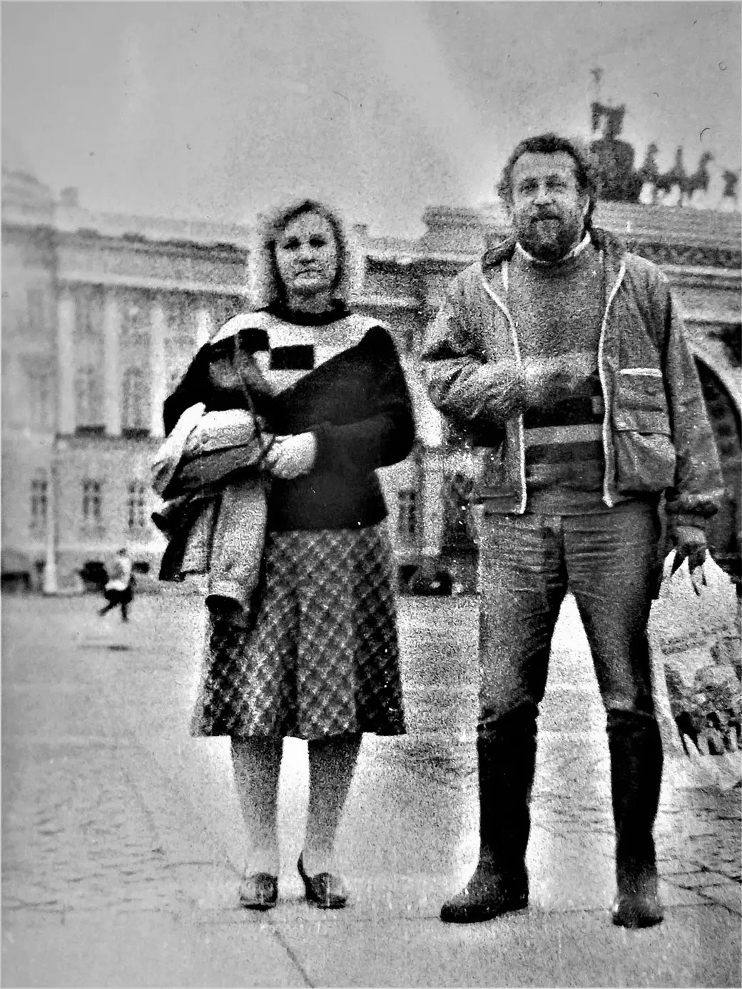 Людмила и Владимир Браиловские. Ленинград, 1970-е годы.