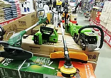 Что почем? Готовимся к дачному сезону, покупаем триммер и газонокосилку
