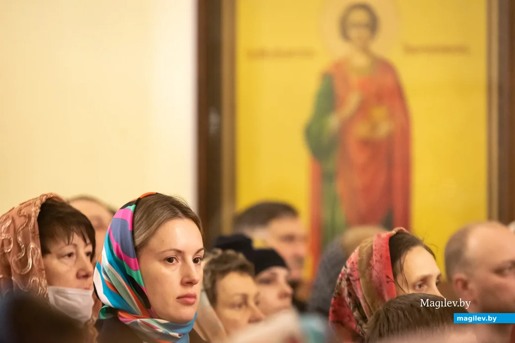 24.04.2022. Бобруйск. Пасхальная заутреня и Божественная литургия в кафедральном