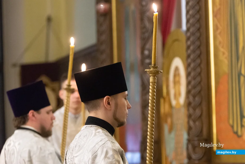 24.04.2022. Бобруйск. Пасхальная заутреня и Божественная литургия в кафедральном