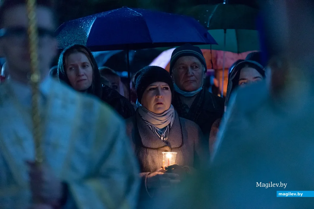 24.04.2022. Бобруйск. Пасхальная заутреня и Божественная литургия в кафедральном
