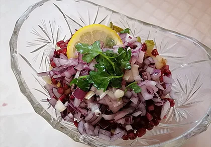 Готовим сами: салат с грушей и гранатом