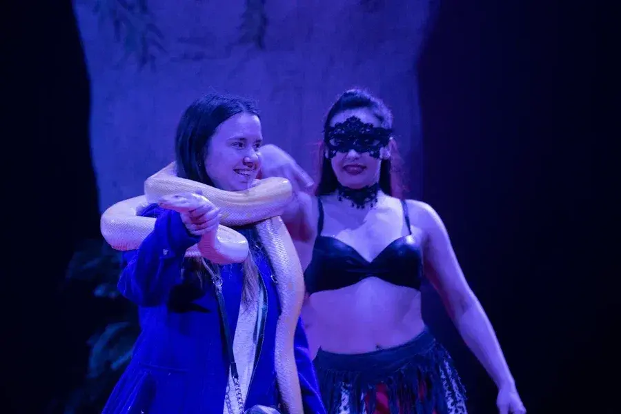 24.04.2022 г. Артисты цирка-шапито Sirius дают представление в Могилеве