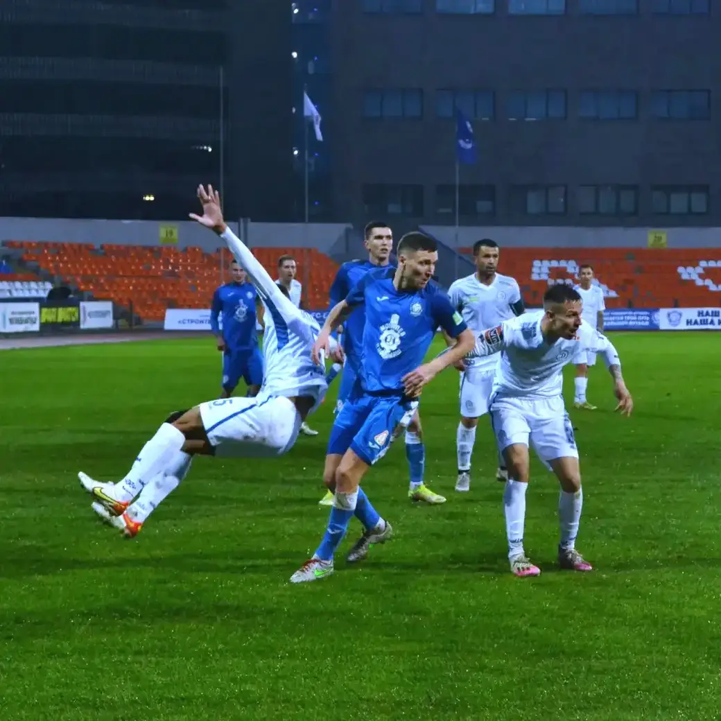 ФК Днепр - ФК Минск - 0:2. Могилев. 23.04.2022. Фото: Леонид Кондратов