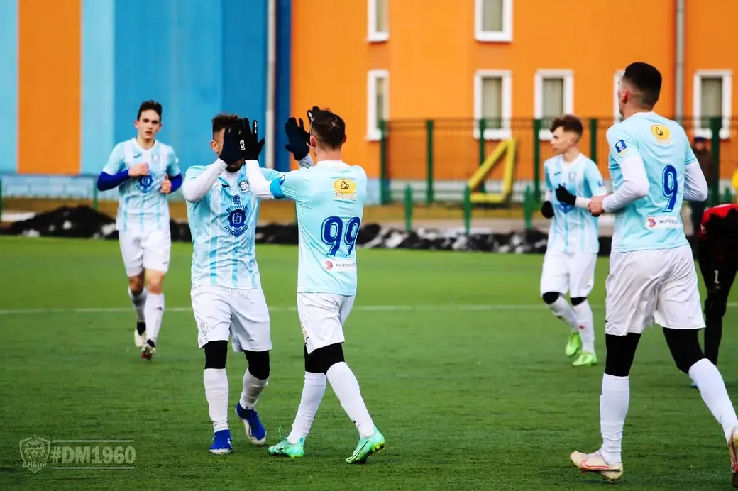 ФК Днепр - ФК Минск - 0:2. Могилев. 23.04.2022. Фото: Леонид Кондратов