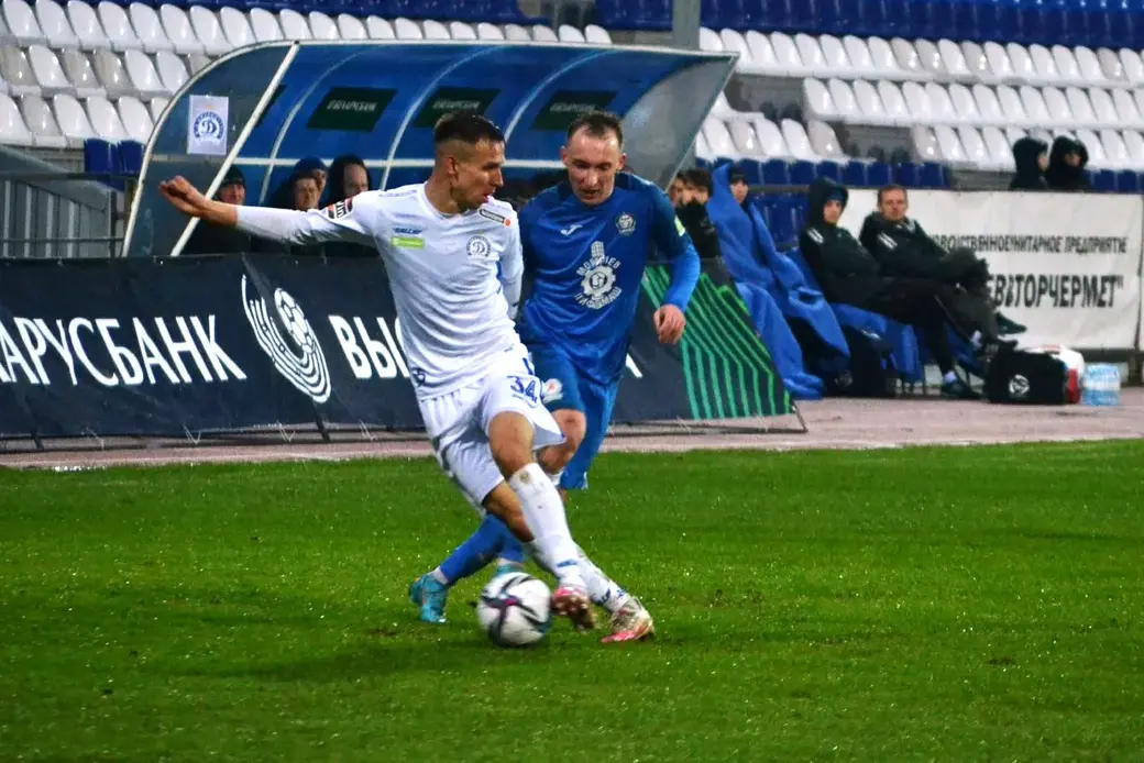 ФК Днепр - ФК Минск - 0:2. Могилев. 23.04.2022. Фото: Леонид Кондратов