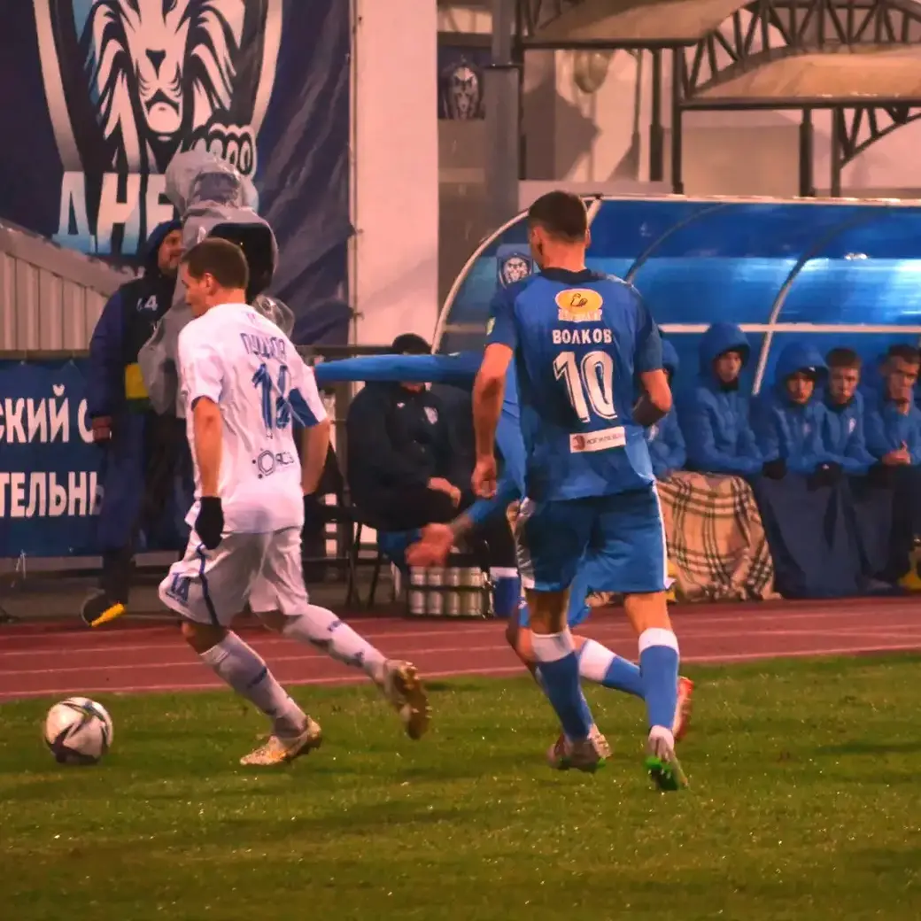 ФК Днепр - ФК Минск - 0:2. Могилев. 23.04.2022. Фото: Леонид Кондратов