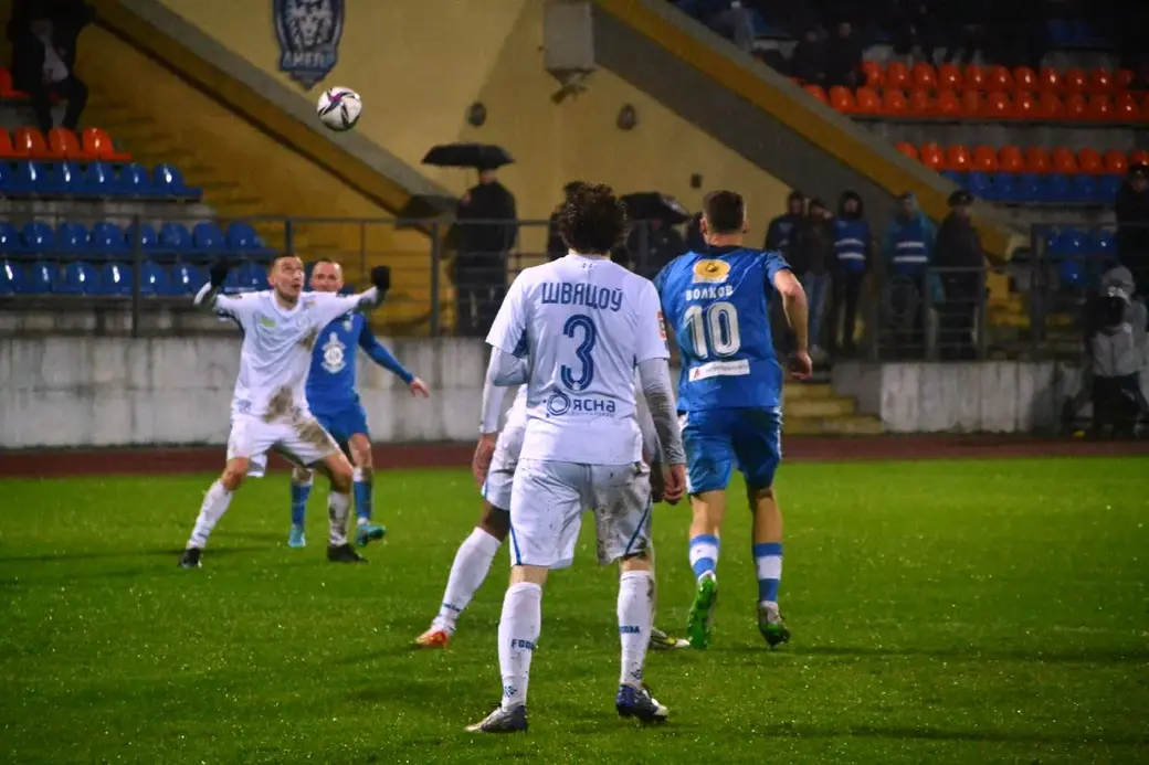 ФК Днепр - ФК Минск - 0:2. Могилев. 23.04.2022. Фото: Леонид Кондратов