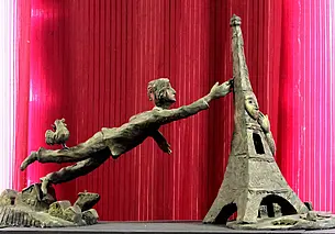 Появится ли в Могилеве скульптурная композиция летящего Марка Шагала