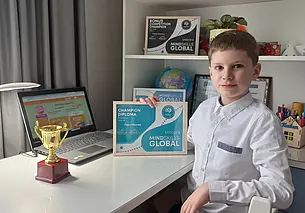 Первоклассник из Могилева стал победителем международной олимпиады по быстрому счету в уме