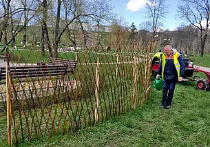 Уголки тихого отдыха с живой изгородью появятся в парке Подниколья Могилева