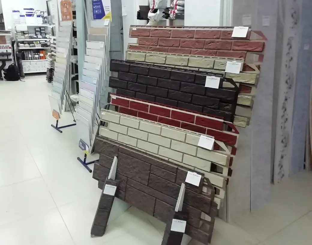 3D-PLAST. Сайдинг - панели ПВХ. БЦ Брикс, цокольный этаж, пав. 006