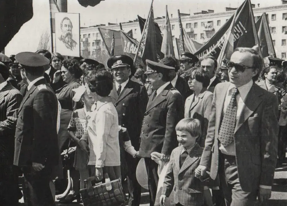 Первомайская демонстрация. Фото носит иллюстративный характер. Источник: prof-mav.ru