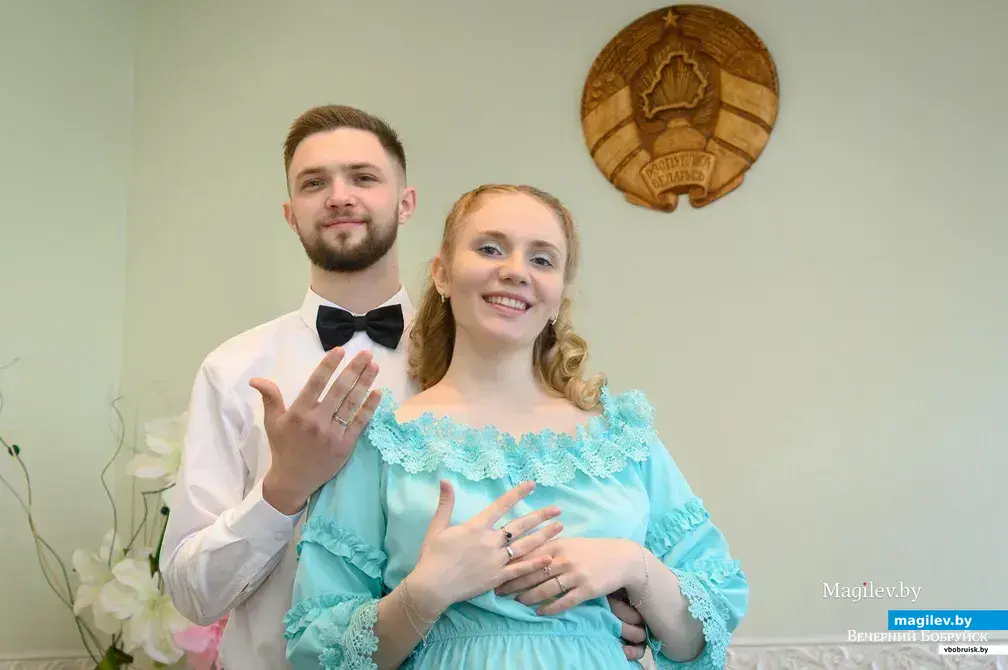 28.04.2022. Бобруйск. Свадебная пара. Анастасия и Кирилл.