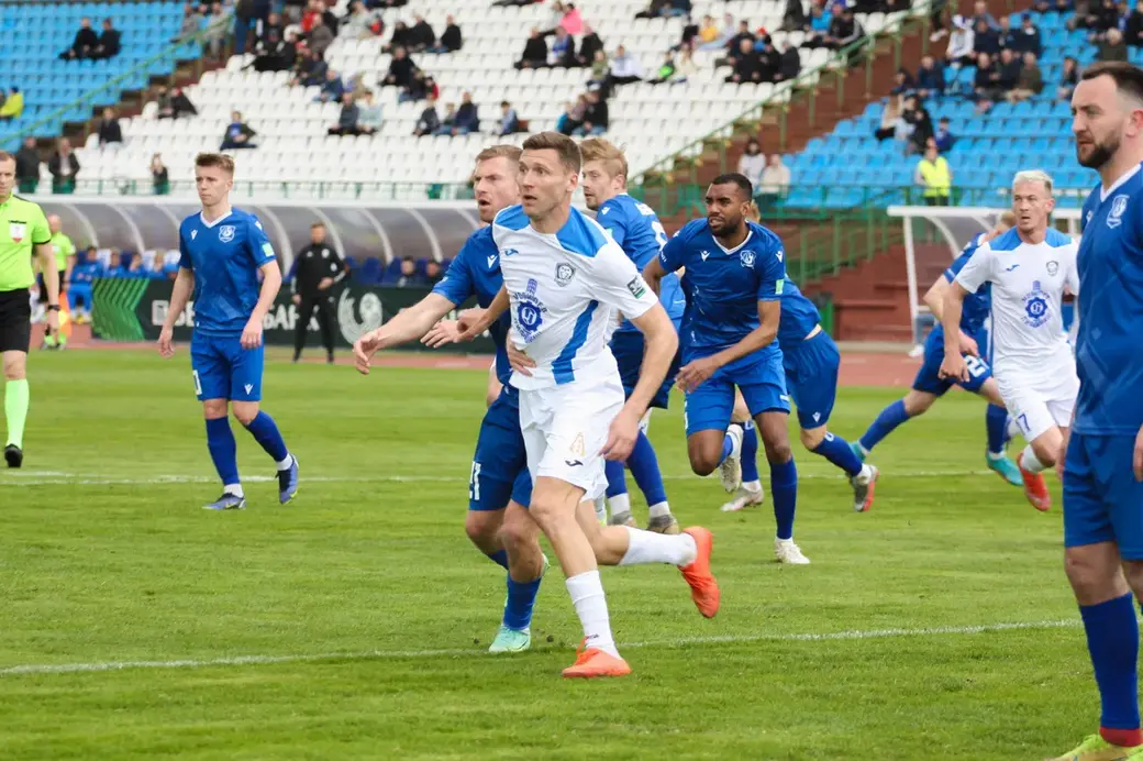 Могилевский Днепр - Витебск - 1:2. Витебский стадион. Фото: пресс-служба Днепра